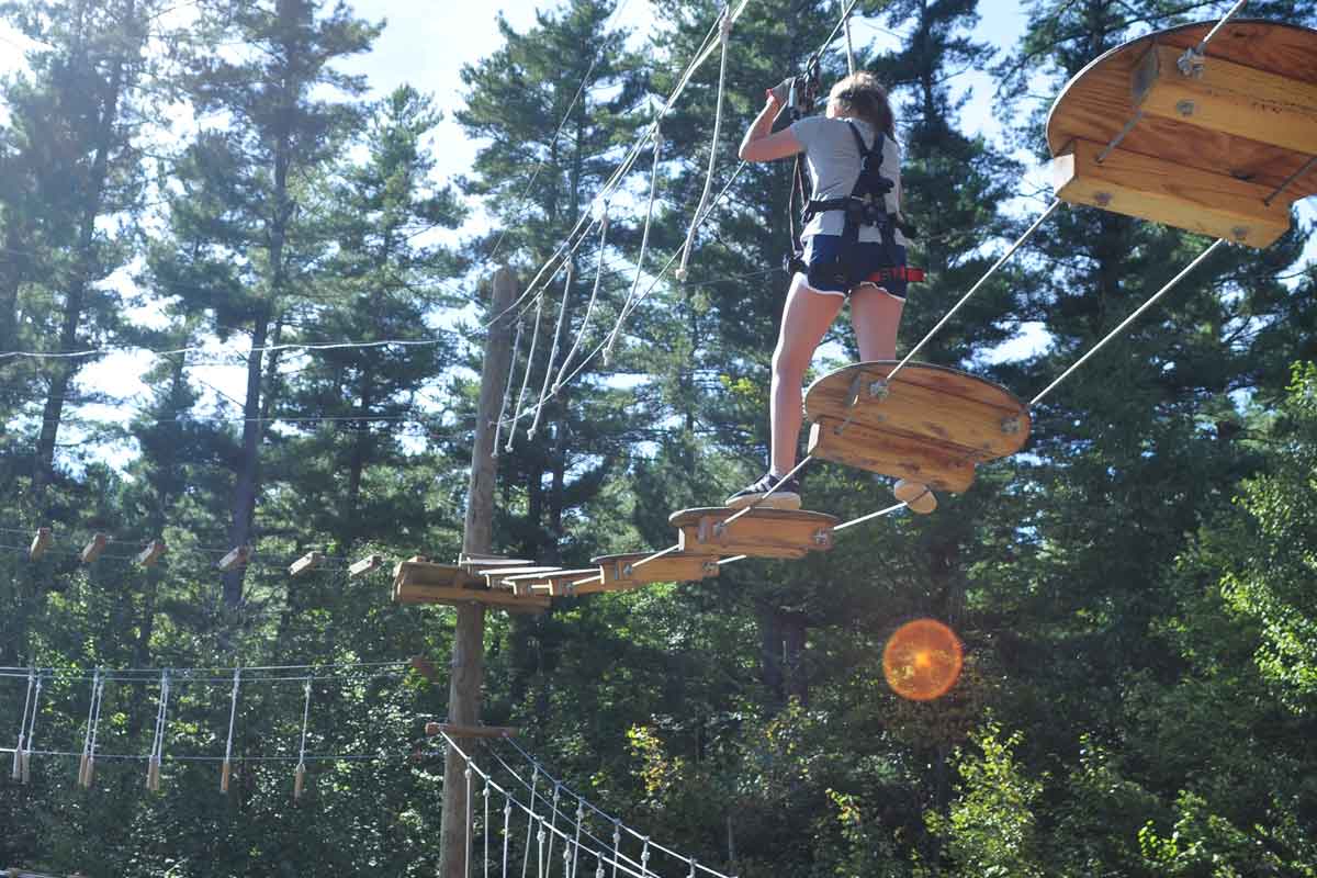 Outdoors Adventure Park in WI Boundless Adventures
