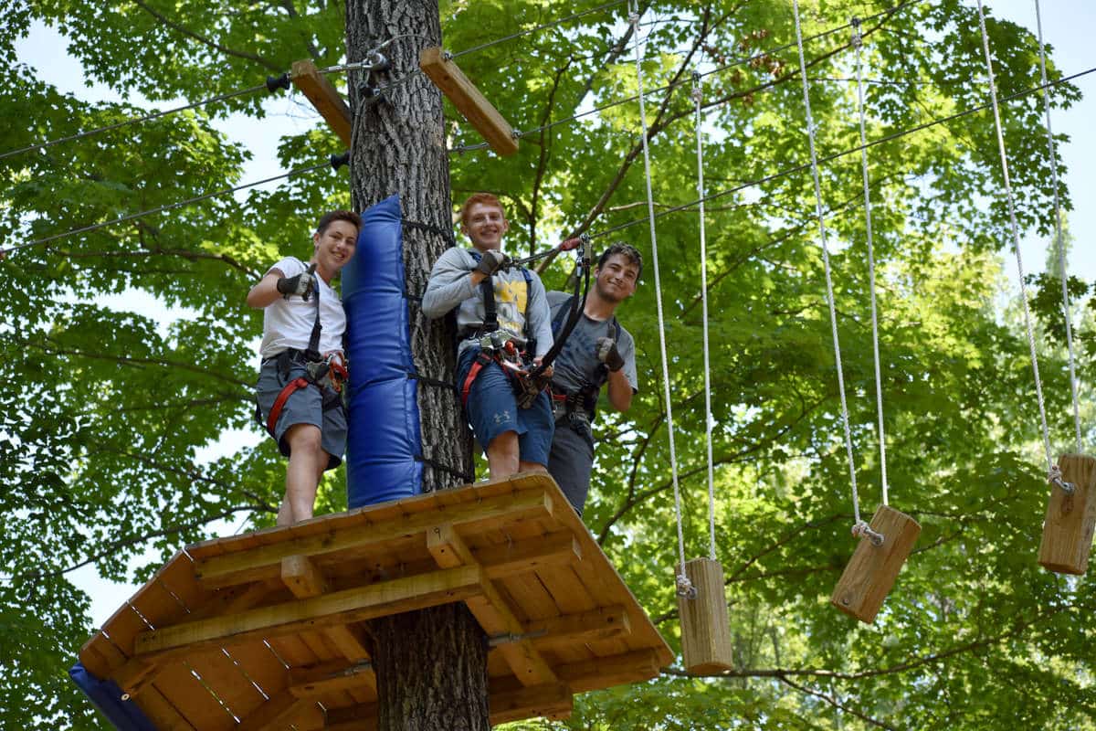 Outdoor Obstacle Course in Wisconsin