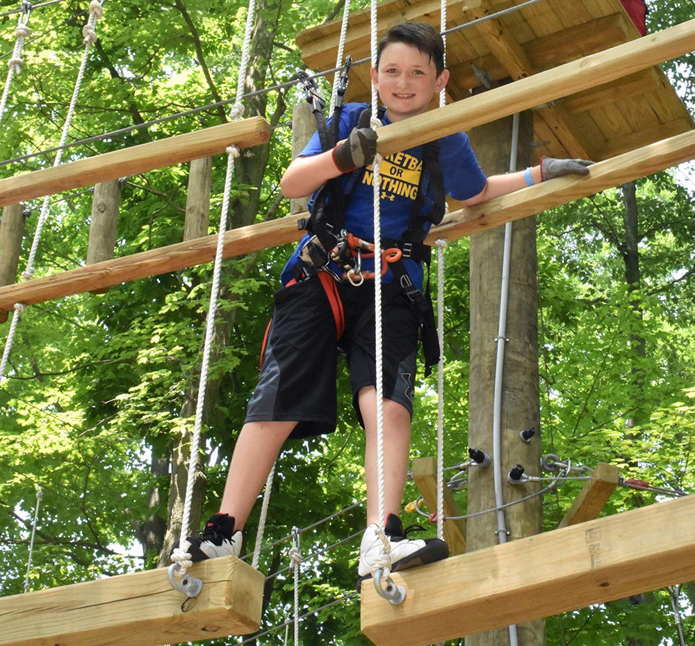 high ropes courses Boundless Adventures