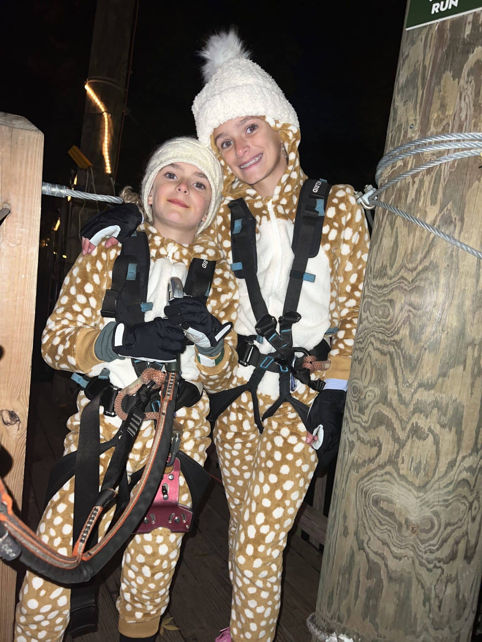 Adventure Park At Night in Berlin, MA Boundless Adventure Park