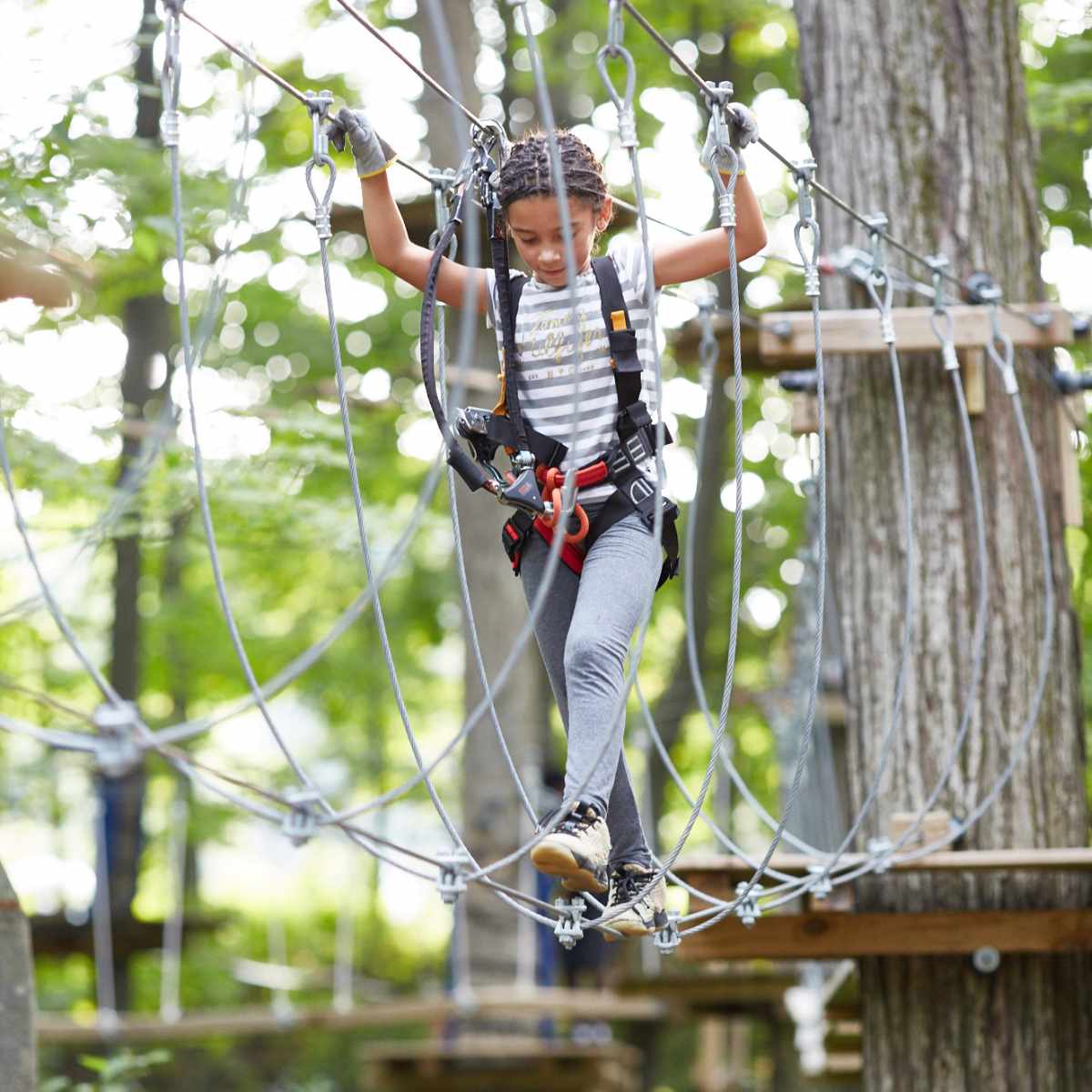 Ropes Course in NY Aerial Adventure Boundless Adventures